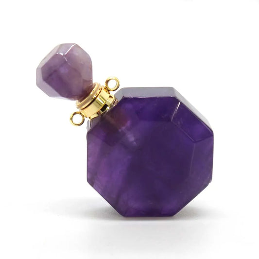 Octagon Perfume Bottle Charm